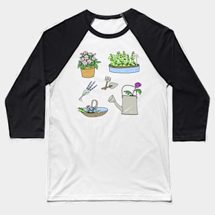 Gardening Baseball T-Shirt